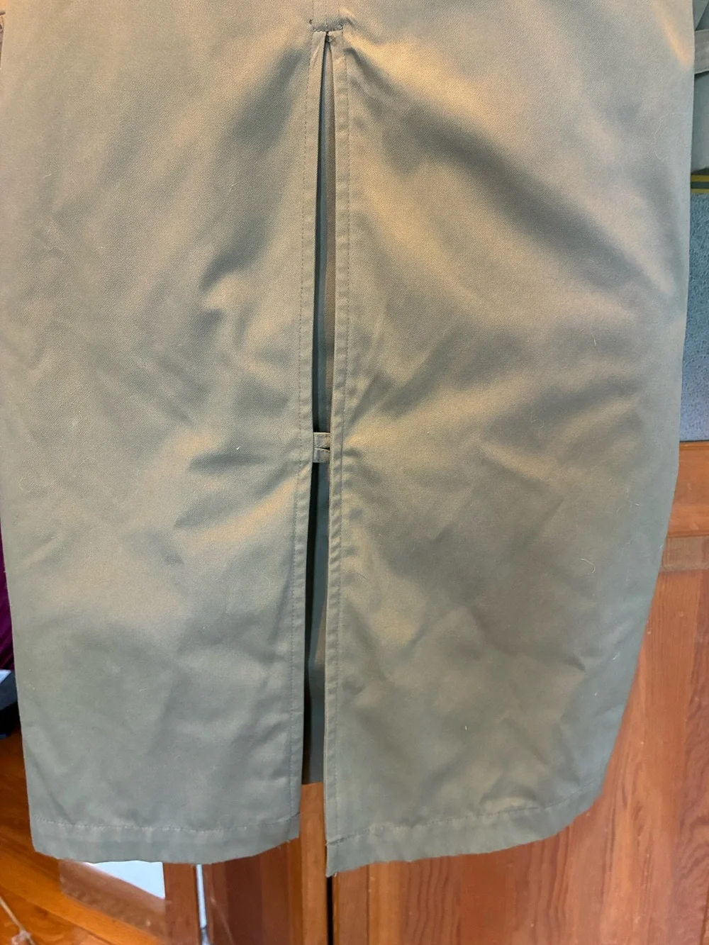 Vintage double-breasted rain trenchcoat
